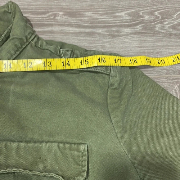 Kensie Jeans Olive Utility Jacket L - Picture 12 of 16